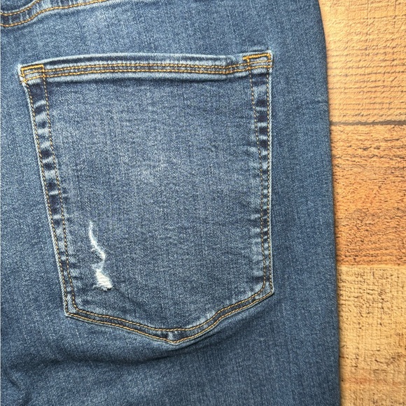 Good American Blue Distressed Jeans - Picture 6 of 12